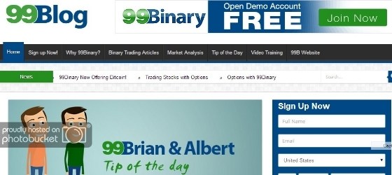 free 99binary demo account and binary options blog